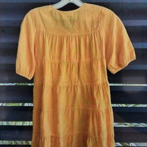 Girls Orange Dress
